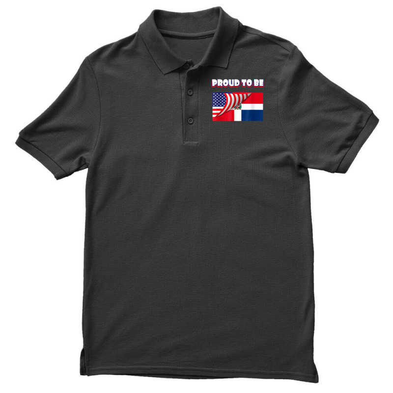 Proud To Be Dominican And American Flag July 4th T Shirt Men's Polo Shirt by sowleomballoucgp | Artistshot