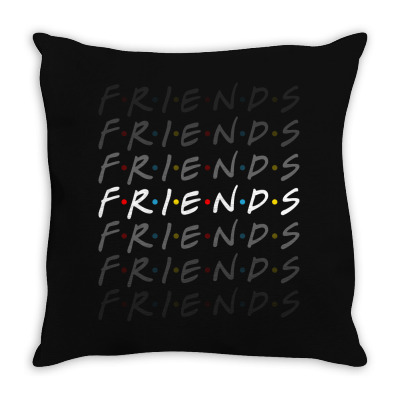Friends Tv Show For Dark Throw Pillow Designed By Sengul
