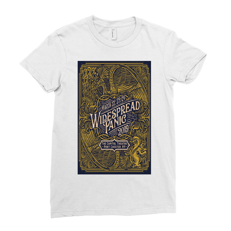 Widespread Panic - March 2019 Ladies Fitted T-Shirt by hugo chanavaro | Artistshot