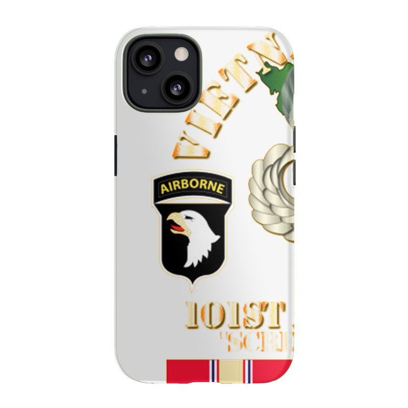 Vietnam Coombat Veteran W 101st Airborne Iphone 13 Case | Artistshot