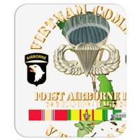 Vietnam Coombat Veteran W 101st Airborne Mousepad | Artistshot