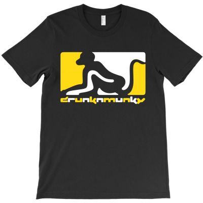 Drunk Monkey T-shirt Designed By Decka Juanda