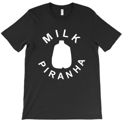 Milk Piranha T-shirt Designed By Decka Juanda