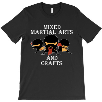 Mixed Martial Arts And Crafts T-shirt Designed By Decka Juanda