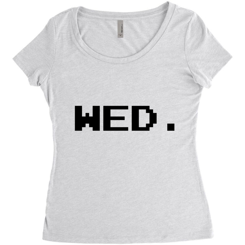 Wed Women's Triblend Scoop T-shirt | Artistshot