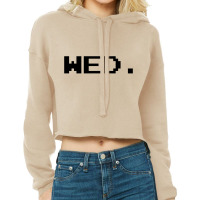 Wed Cropped Hoodie | Artistshot