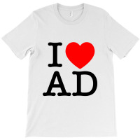 I Heart Ad (andorra) T-shirt | Artistshot