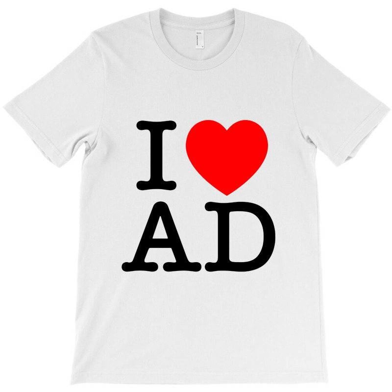 I Heart Ad (andorra) T-shirt | Artistshot