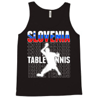 Slovenia Ping Pong Lovers Slovenian Table Tennis Supporters T Shirt Tank Top | Artistshot