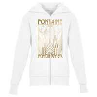 Fontaine Futuristics Youth Zipper Hoodie | Artistshot