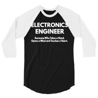 Electronics Engineer 3/4 Sleeve Shirt | Artistshot