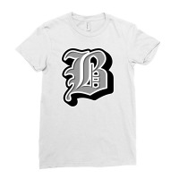 Modern Creative Initial Name B Ladies Fitted T-shirt | Artistshot