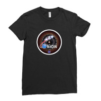 Stereoscopic View Of The Milky Way Galaxy Earth And Moon For Stereosco Ladies Fitted T-shirt | Artistshot