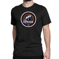 Stereoscopic View Of The Milky Way Galaxy Earth And Moon For Stereosco Classic T-shirt | Artistshot