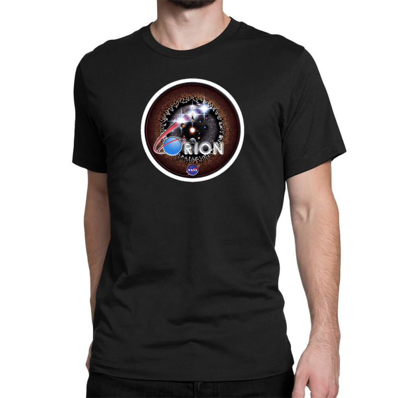 Stereoscopic View Of The Milky Way Galaxy Earth And Moon For Stereosco Classic T-shirt by hasbyart | Artistshot