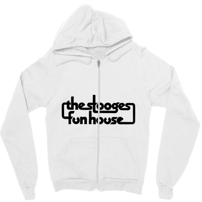 The Stooges Fun House Zipper Hoodie Designed By Ashlandardan