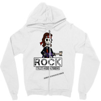 Rock Til The Day I Die Zipper Hoodie | Artistshot