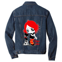 Vintage Graphic  Cute Creepy Bat Funny Gifts Men Denim Jacket | Artistshot