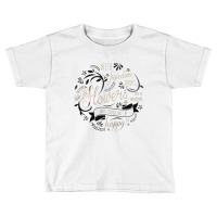 With Freedom, Books, Flowers And The Moon   Wilde Toddler T-shirt | Artistshot