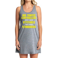 Air Traffic Controller Argument Atc Flight Control T Shirt Tank Dress | Artistshot