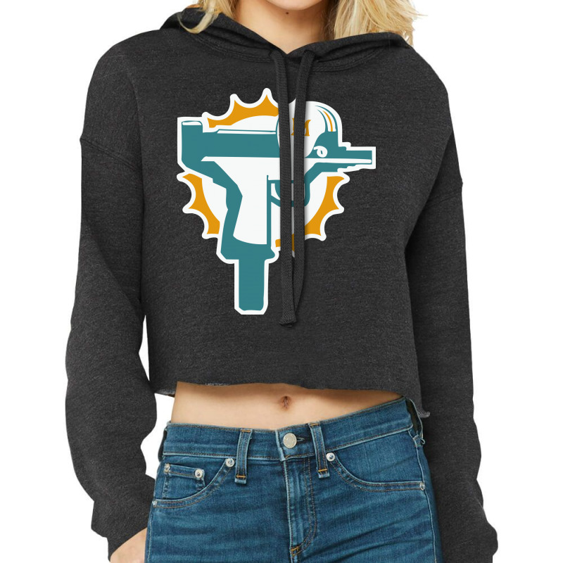 Tops, Nfl Miami Dolphins Crop Jersey