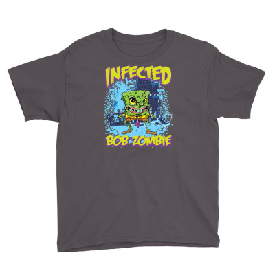 Infected Bob Zombie Youth Tee Designed By Ditreamx