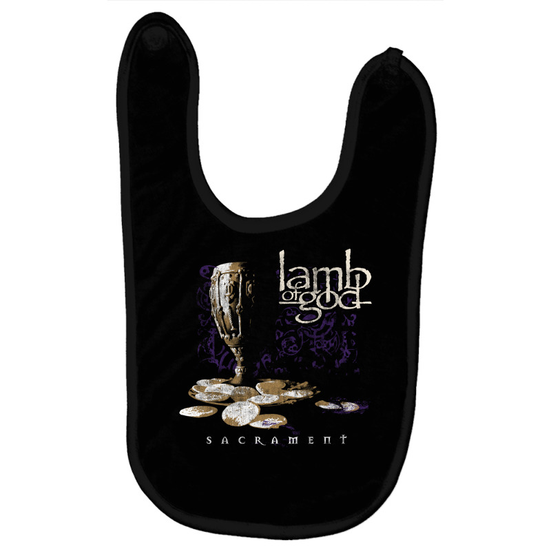 Lamb Of God – Sacrament Pullover Hoodie Baby Bibs | Artistshot