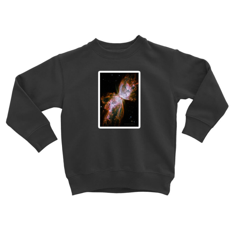 International Space Station And The Universe 42512049 Toddler Sweatshirt | Artistshot