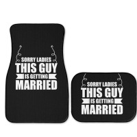 Bachelor Party This Guy Is Getting Married Bachelor Groom T Shirt Full Set Car Mats | Artistshot