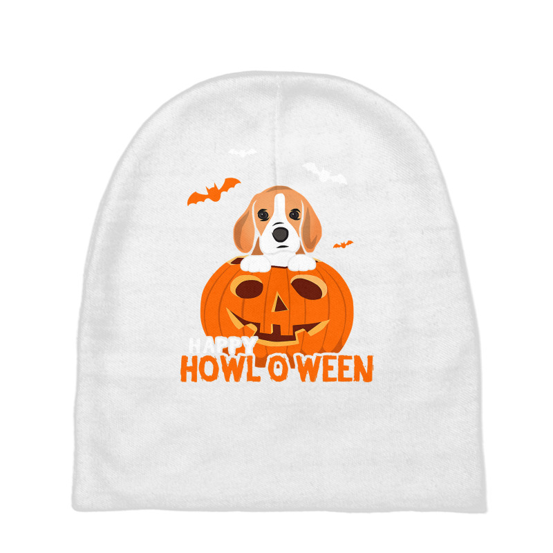 Cute Halloween Beagle Dog Pumpkin Costumes Thanksgiving T Shirt Baby Beanies | Artistshot