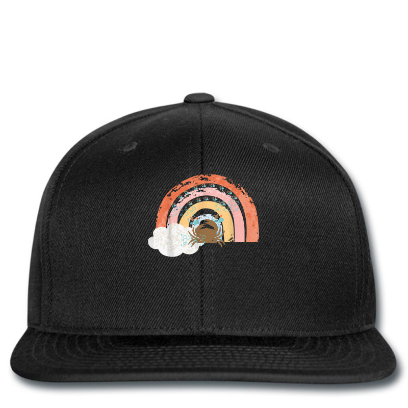 Crustacean Core Aesthetic Crustaceans Crab Sea Shells Design T Shirt Printed Hat | Artistshot