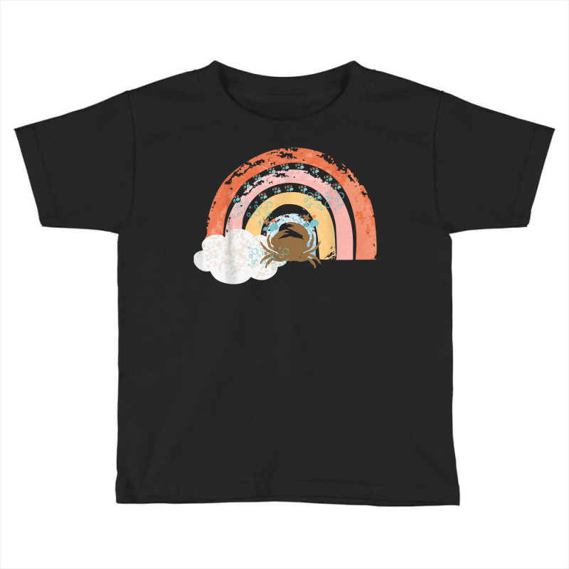 Crustacean Core Aesthetic Crustaceans Crab Sea Shells Design T Shirt Toddler T-shirt | Artistshot