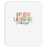 Speech Language Pathologist Groovy Wavy Speech Therapy T Shirt Mousepad | Artistshot