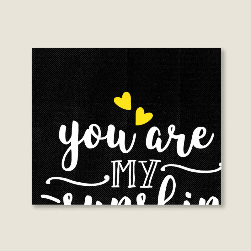 You Are My Sunshine Landscape Canvas Print | Artistshot