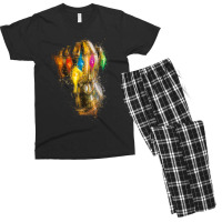 Thanos Punch For Dark Men's T-shirt Pajama Set | Artistshot