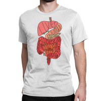 Labeled Digestive Tract T Shirt Classic T-shirt | Artistshot