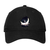 Moon Sailing Adjustable Cap | Artistshot