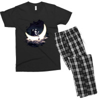 Moon Sailing Men's T-shirt Pajama Set | Artistshot