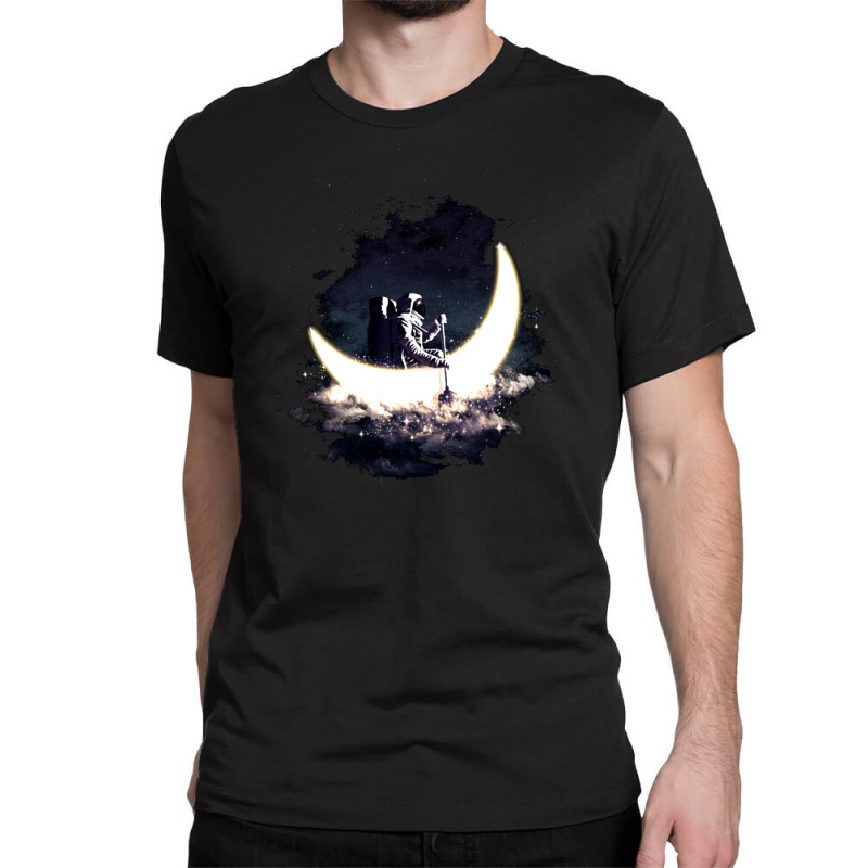 Moon Sailing Classic T-shirt | Artistshot