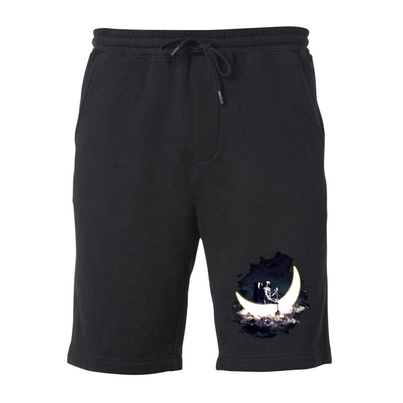 Moon Sailing Fleece Short | Artistshot