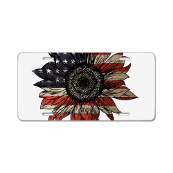 american sunflower License Plate | Artistshot