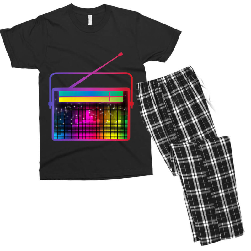 Womens Cassette Stereo Retro Vintage 80's 90's Music Costume Party Ani Men's T-shirt Pajama Set | Artistshot