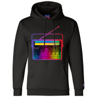 Womens Cassette Stereo Retro Vintage 80's 90's Music Costume Party Ani Champion Hoodie | Artistshot