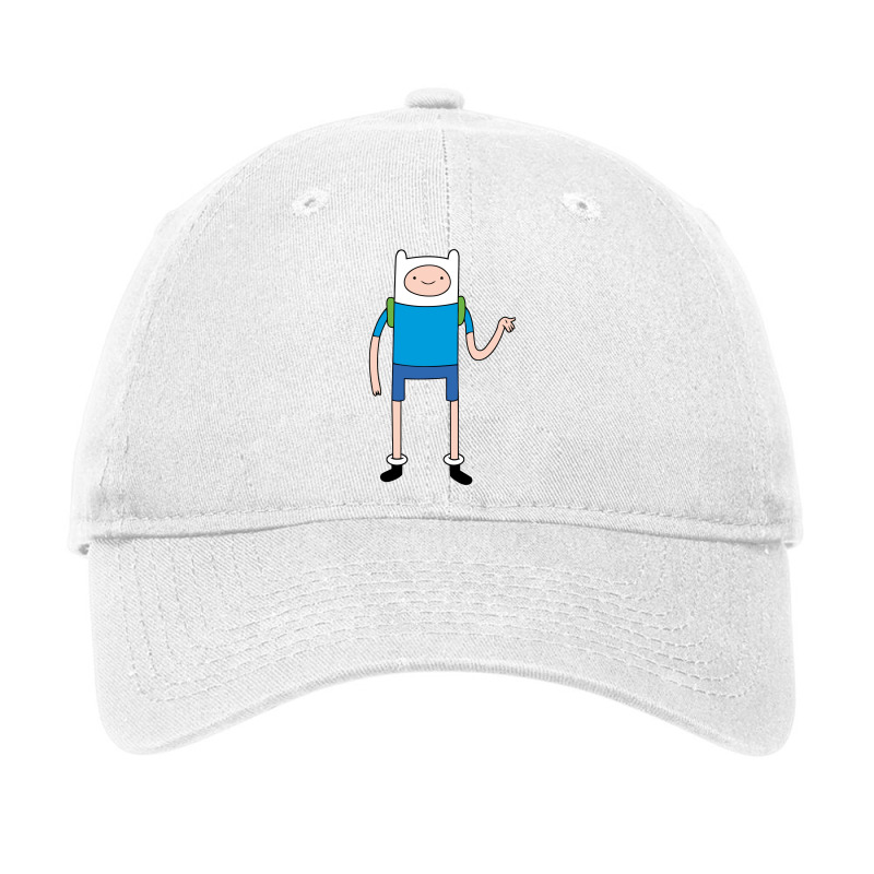 Finn Adventure Time Adjustable Cap | Artistshot