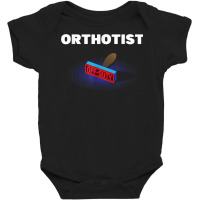 Orthotist Off Duty Funny Prosthetist Humor Prosthetics Work T Shirt Baby Bodysuit | Artistshot