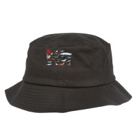 Sea Creatures Collection, Fish Shark Whale Moonfish Fish Motif T Shirt Bucket Hat | Artistshot