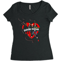 red love duran Women's Triblend Scoop T-shirt | Artistshot