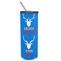 Deer Hunter All Of Santa's Reindeer Tee Skinny Tumbler | Artistshot