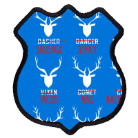 Deer Hunter All Of Santa's Reindeer Tee Shield Patch | Artistshot