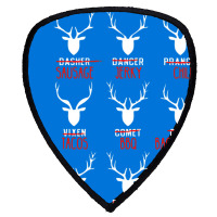 Deer Hunter All Of Santa's Reindeer Tee Shield S Patch | Artistshot